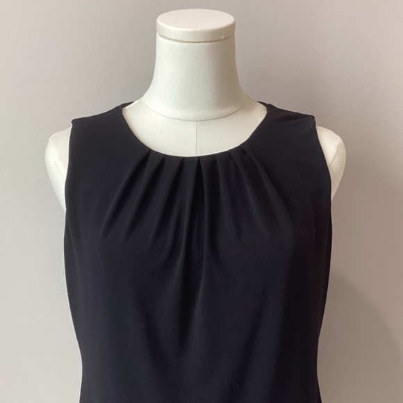 Sleeveless Petite Pleated Neck Cami Blouse - LP - Picture 2 of 4